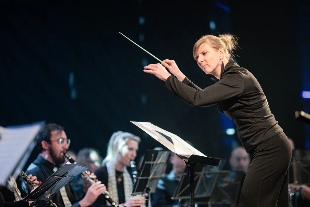 Corps musical nivellois cheffe Nathalie Muspratt
