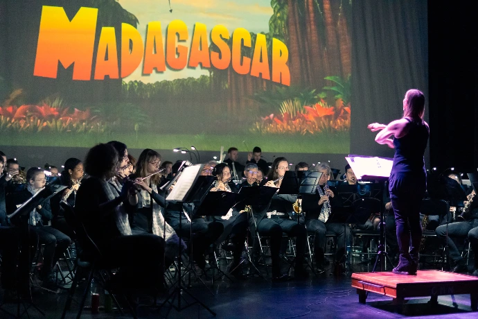 Corps musical nivellois ciné-concert dessins animés enfants brabant wallon